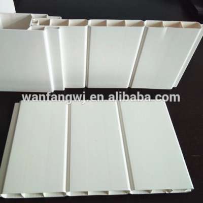 White Color PVC Fence Panel