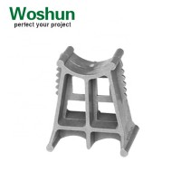 Plastic rebar chair spacer